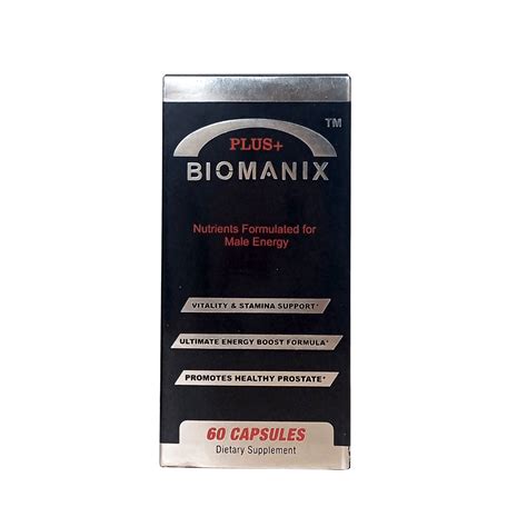 biomanix plus|Biomanix Plus Male Energy Softgel Cap 60’s.